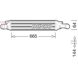 Buy Intercooler DENSO DIT02036 for AUDI Q3 OE 8U0145803B
