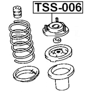 Suspension Strut Support Mount - FEBEST TSS006