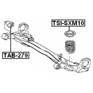 Spring Seat - FEBEST TSISXM10