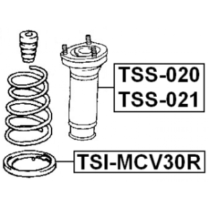 Spring Seat - FEBEST TSIMCV30R