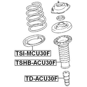 Spring Seat - FEBEST TSIMCU30F