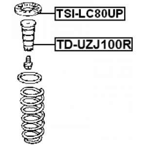 Spring Seat - FEBEST TSILC80UP