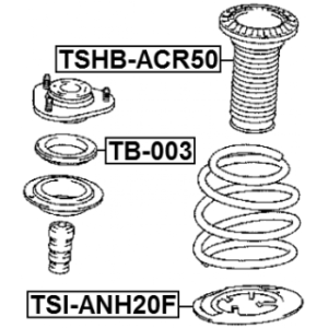 Spring Seat - FEBEST TSIANH20F