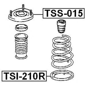Spring Seat - FEBEST TSI210R