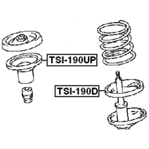 Spring Seat - FEBEST TSI190UP