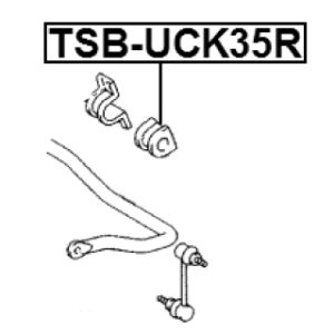 Mounting Stabiliser Bar - FEBEST TSBUCK35R
