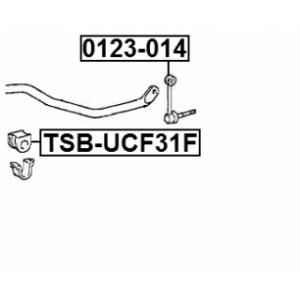 Mounting Stabiliser Bar - FEBEST TSBUCF31F