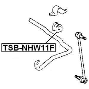 Mounting Stabiliser Bar - FEBEST TSBNHW11F