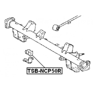 Mounting Stabiliser Bar - FEBEST TSBNCP50R