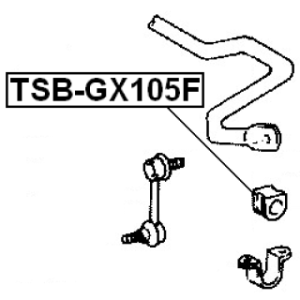 Mounting Stabiliser Bar - FEBEST TSBGX105F
