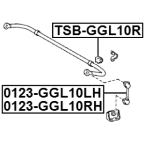 Mounting Stabiliser Bar - FEBEST TSBGGL10R