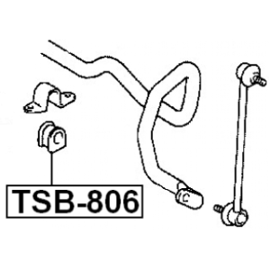 Mounting Stabiliser Bar - FEBEST TSB806