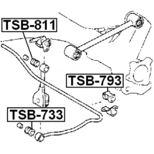 Mounting Stabiliser Bar - FEBEST TSB793