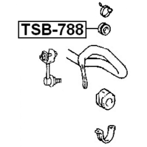 Mounting Axle Strut - FEBEST TSB788