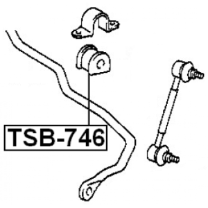 Mounting Stabiliser Bar - FEBEST TSB746