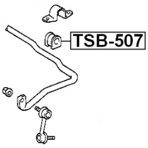 Mounting Stabiliser Bar - FEBEST TSB507