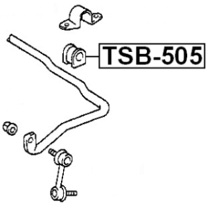 Mounting Stabiliser Bar - FEBEST TSB505