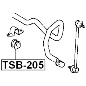 Mounting Stabiliser Bar - FEBEST TSB205