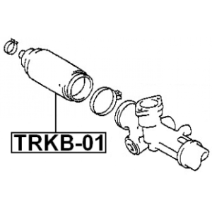 Bellow Steering - FEBEST TRKB01