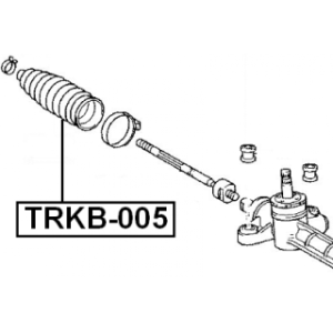 Bellow Steering - FEBEST TRKB005