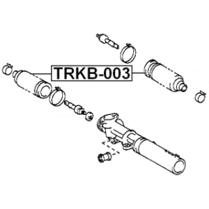 Bellow Steering - FEBEST TRKB003