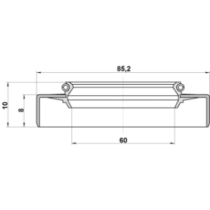 Shaft Seal Drive Shaft - FEBEST TOS002