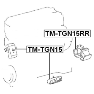 Mounting Engine - FEBEST TMTGN15RR