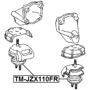 Mounting Engine - FEBEST TMJZX110FR