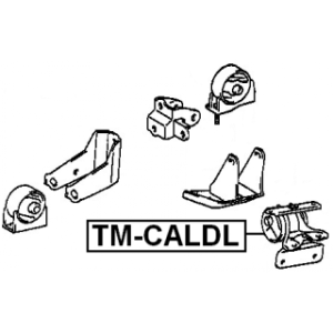 Mounting Engine - FEBEST TMCALDL