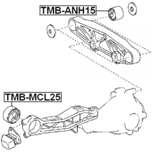 Mounting Differential - FEBEST TMBANH15