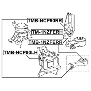 Mounting Engine - FEBEST TMB1NZFERR