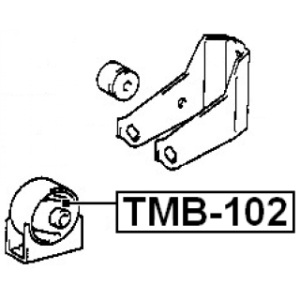 Mounting Engine - FEBEST TMB102