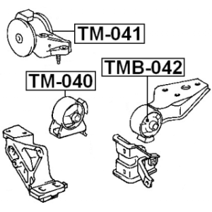 Mounting Engine - FEBEST TMB042