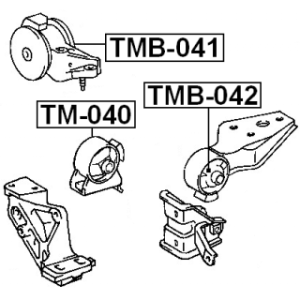 Mounting Engine - FEBEST TMB041