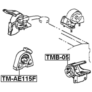 Mounting Engine - FEBEST TMAE115F