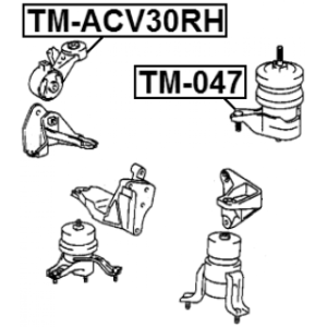 Mounting Engine - FEBEST TMACV30RH