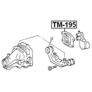 Mounting Differential - FEBEST TM195