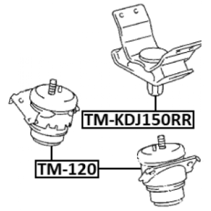 Mounting Engine - FEBEST TM120
