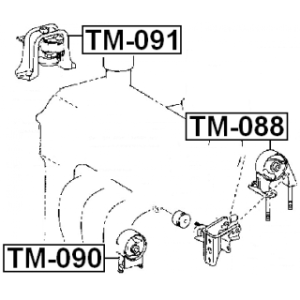 Mounting Engine - FEBEST TM091