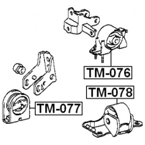 Mounting Engine - FEBEST TM077