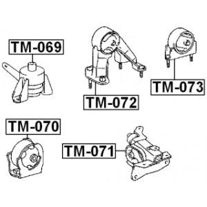 Mounting Engine - FEBEST TM073