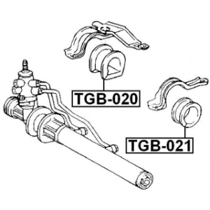 Mounting Steering Gear - FEBEST TGB020