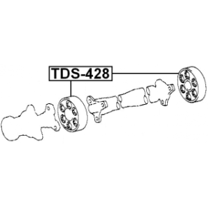 Joint Propshaft - FEBEST TDS428