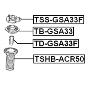 Rubber Buffer Suspension - FEBEST TDGSA33F