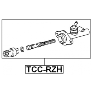 Master Cylinder Clutch - FEBEST TCCRZH