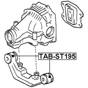 Mounting Differential - FEBEST TABST195