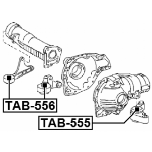 Mounting Differential - FEBEST TAB555