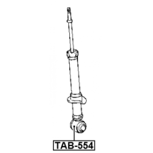 Bush Shock Absorber - FEBEST TAB554