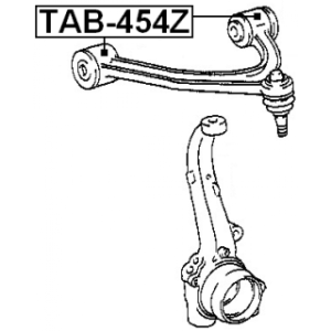 Mounting Control Trailing Arm - FEBEST TAB454Z