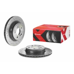 Brake Disc BREMBO 09.A760.1X for MERCEDES C-CLASS, E-CLASS